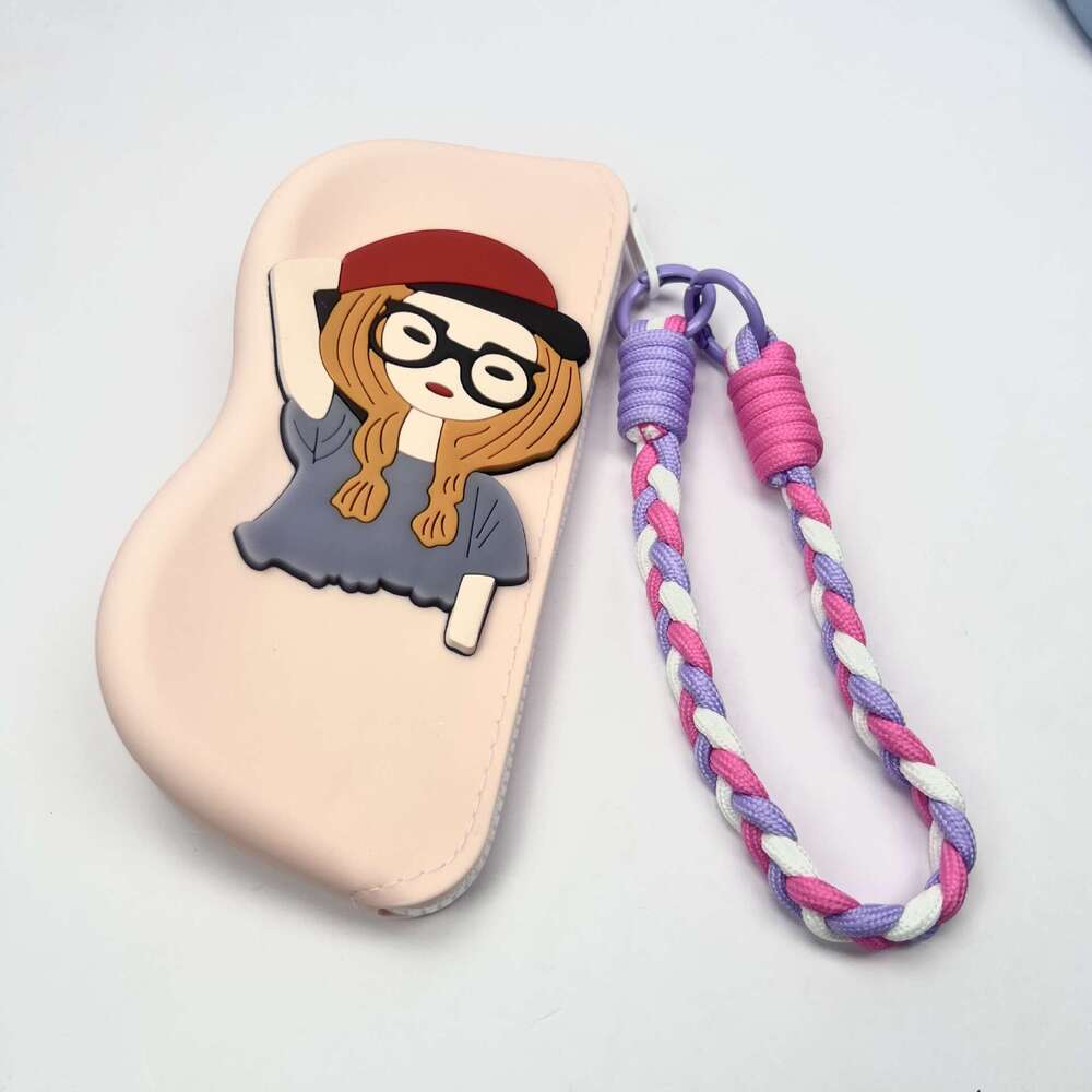 Silicone Cute Waterproof Portable Lightweight Sunglasses Bag Glasses Case Storage Box
