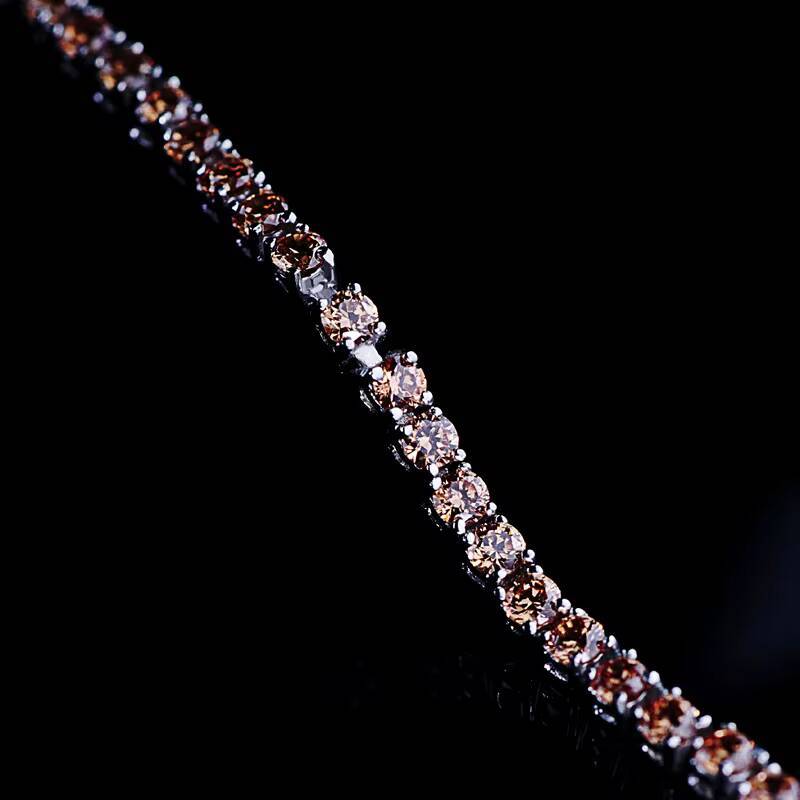 Wholesale Iced Out Moissanite Tennis Bracelet 925 Silver Joyeria Plata 925 Custom Fine Jewelry Bracelets Bangles