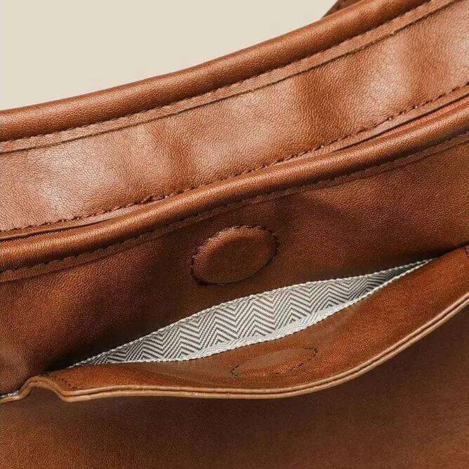 Designer Handbag Textured Tote Shoulder Crossbody Large Capacity Soft Spacious Trendy Women's Bag 251021