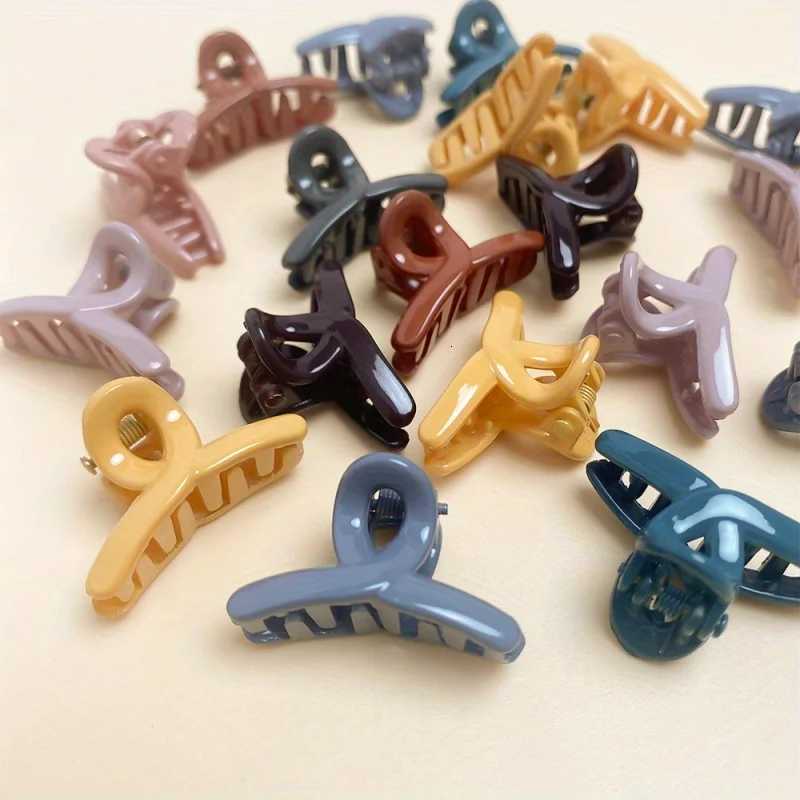 South Korea Mixed Hair Mini Small Grasp Clip Frosted Bright Cute Girls Bangs Hair Clip Small Grasp Clip Side Hairpin Hair OrnameW254021