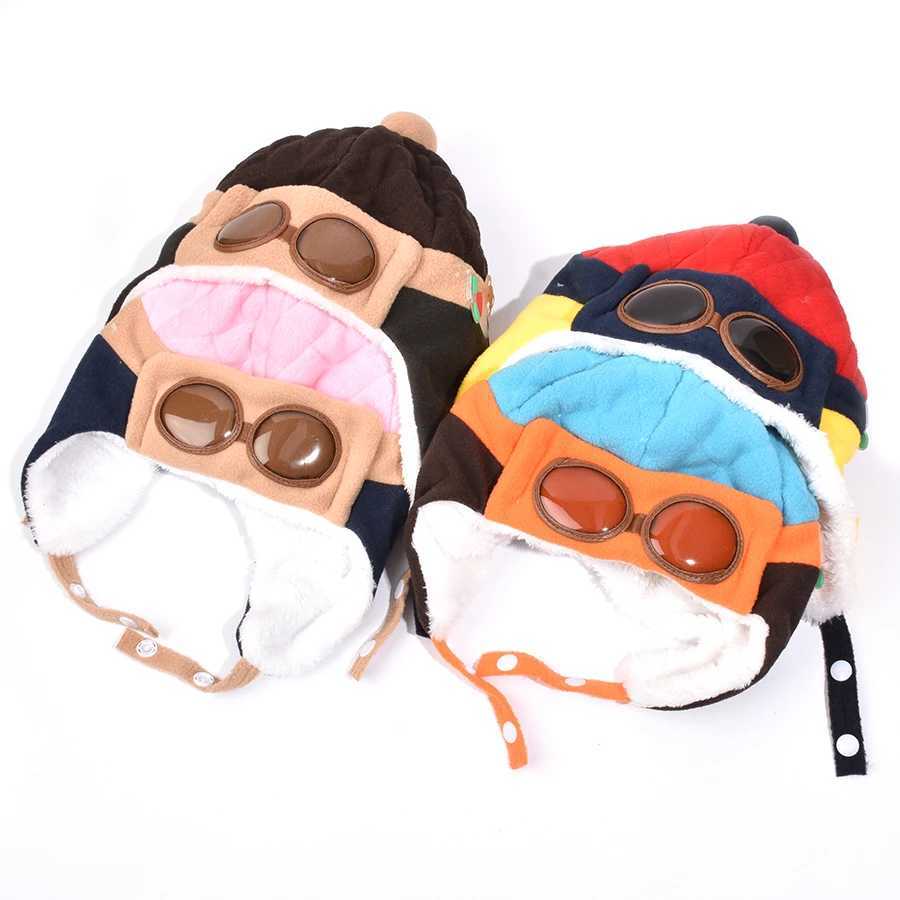 Winter Baby Ear Protection Hat Kids Cartoon Pilots Hat Korean Version Classic Autumn Winter Boy Girl Baby Ear Protective Hat J251021