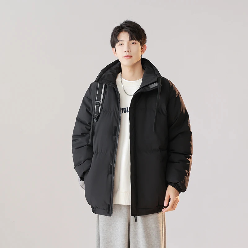 Winter Mens Thicken Warm Parkas Stand Collar Windproof Casual Male Overcoat Fashion Quality Cotton Jackets for Mens Comfortable 251021