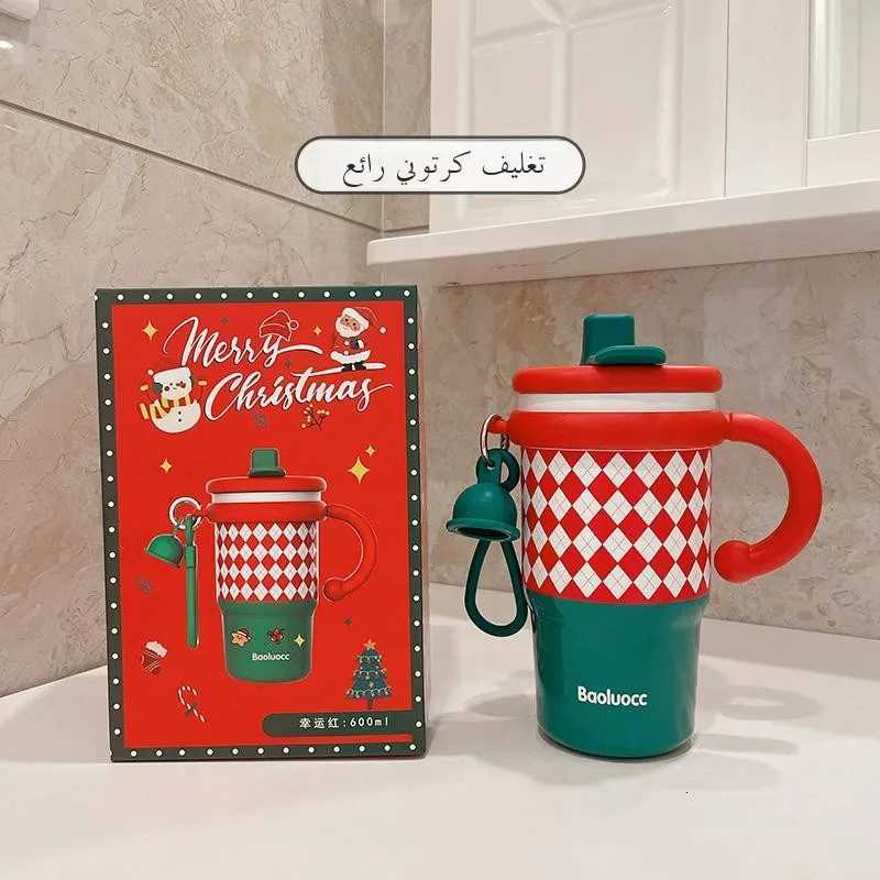 Portable Stainl Steel Coffee Insated g Large Capaci St Handle King Cup High Aesthetic Value for Girls Y251021