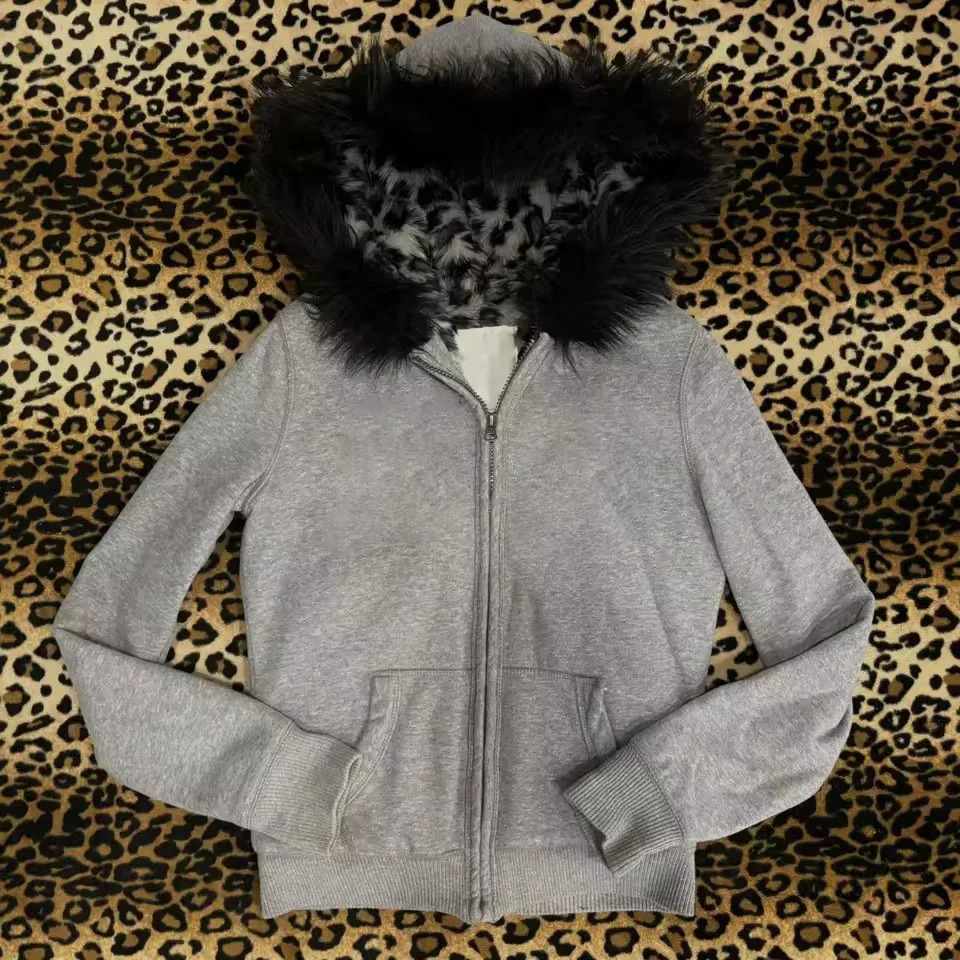 Streetwear Y2K Zip up hoodie Grunge Goth Aesthetics Graphic Print Retro Punk Clothes Oversized Hip Hop Zipper Hoodie sweatshirt 251017