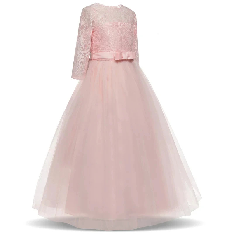 Baby Princess Dress Girl Party Ball Gown Wedding Lace Dresses Kids Christmas Bridesmaid Costume Birthday Party Dress 414 year 251021