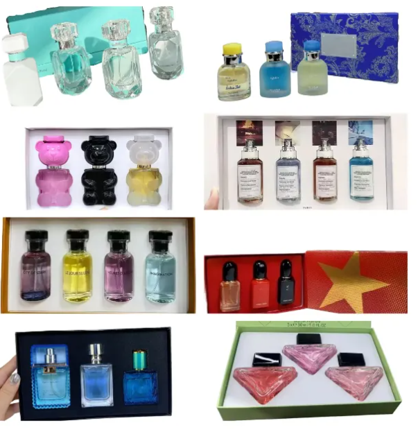 20 kinds of perfume gift box set Cologne men and women luxury brand high quality smell good lasting body spray holiday gift Christmas gift 1