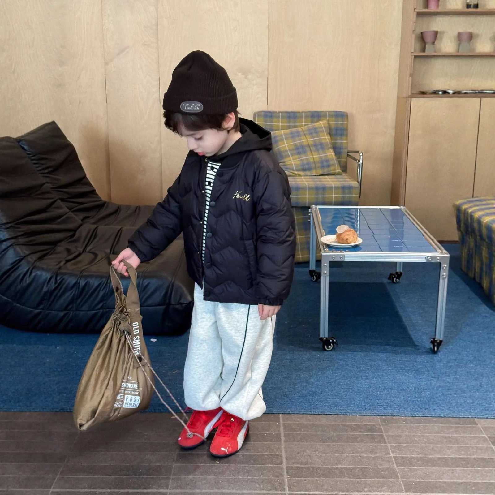 UNITIM 2025 Winter Toddler Boy Down Jacket Ins Thin 90 White Duck Kids Baby Girls Down Coat Waterproof Children 38Y Boy JacketT251021