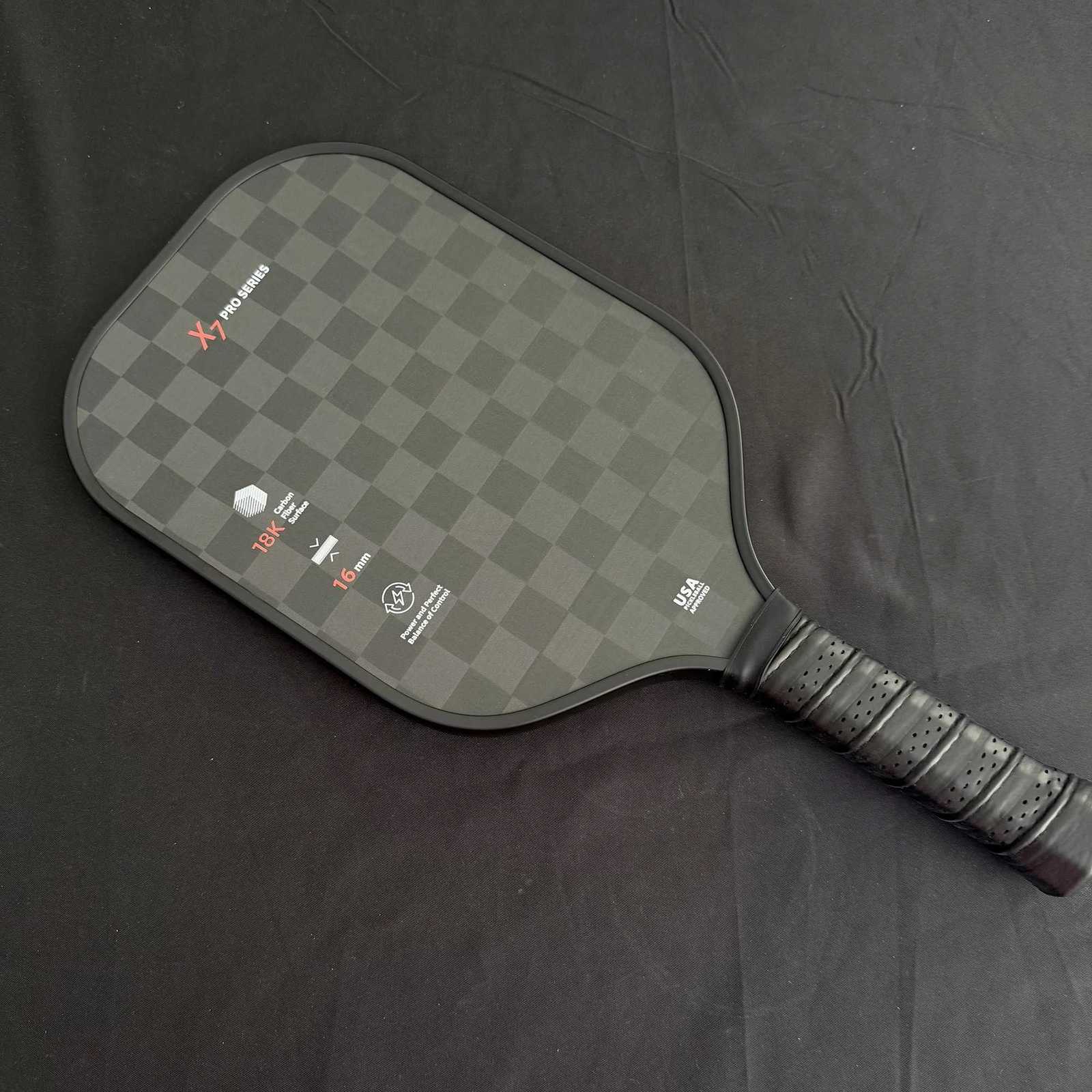 High Quality 8K Carbon Fiber Face 6MM Pickleball USAPA Approved Pickleball Racket Suitable for BeginnerProfessional players W251021