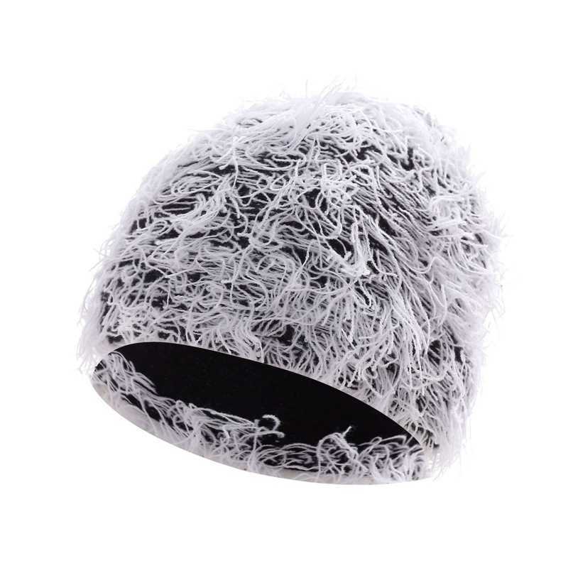 Short Knitted Hat Autumn Winter Warm Knitted Hat Hip Hop Street Round Top Hat Wholesale H251020