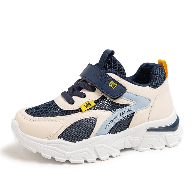 Children Sneaker Boys Casual Shoes Black Leather Flat Student Walking Nonslip Girl Lightweight Sports Tennis Footwear 251014