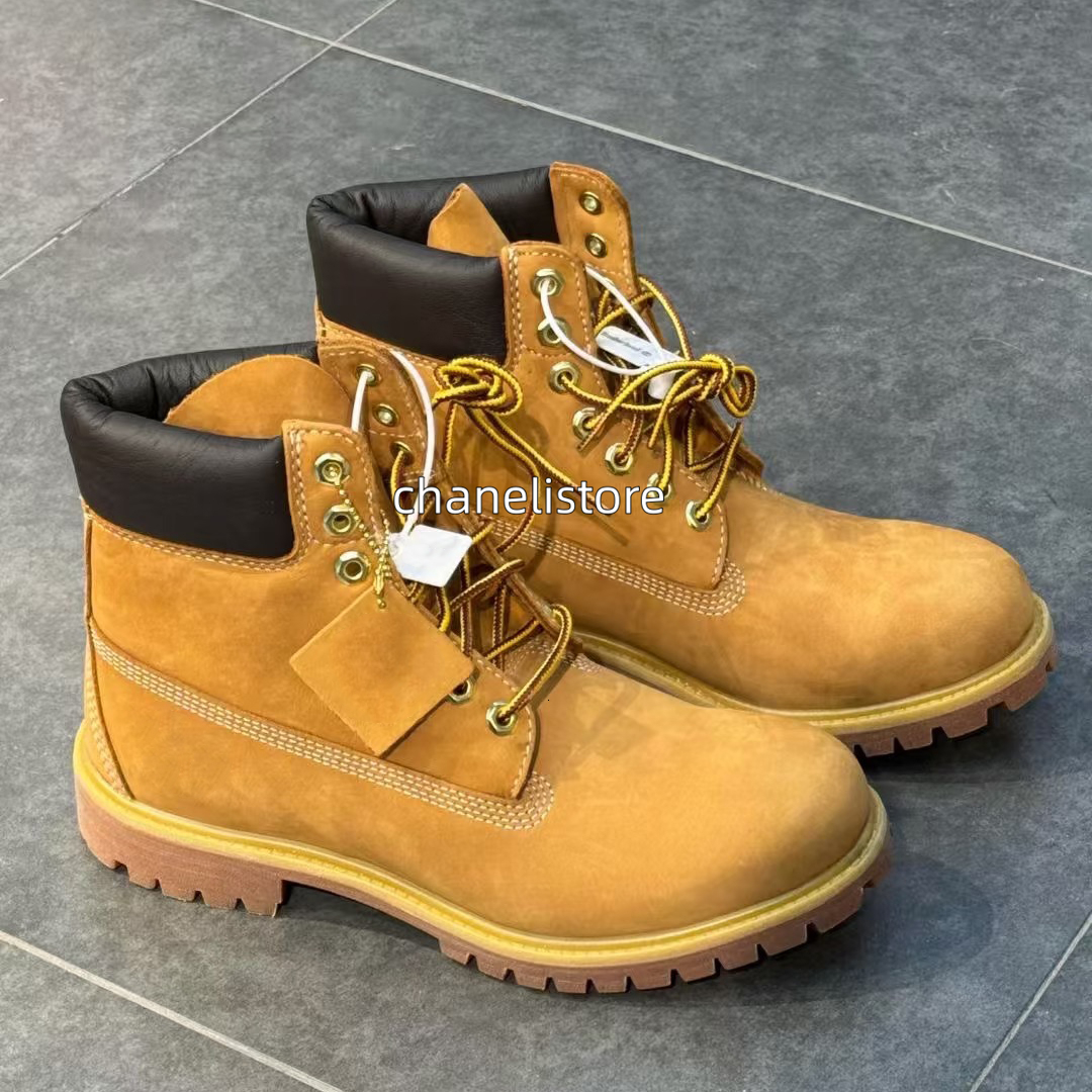 TOP boot Designer luxury Boots Shoes Men Boots Waterproof Ankle Classic Martin Shoe Cowboy Yellow Red Blue Black Pink Hiking Motorcycle Boots size 36-47 01