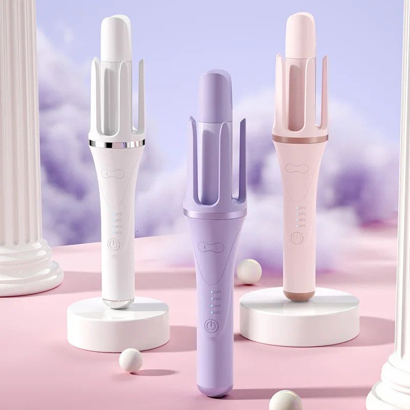 Fully Automatic Curling Iron AntiTangle Hair Curler with Negative Ions Latest Curling Wand Hair Curler for longlasting styling 251018