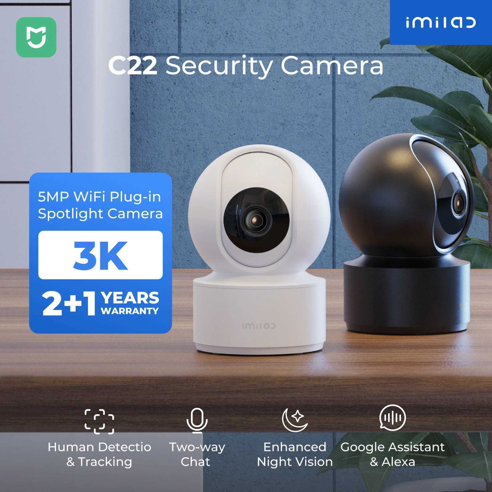 IMILAB C22 WiFi Baby Monitor Indoor Camera AI Detection Night Vision 2Way Audio 360 PTZ for Child Safety J251121
