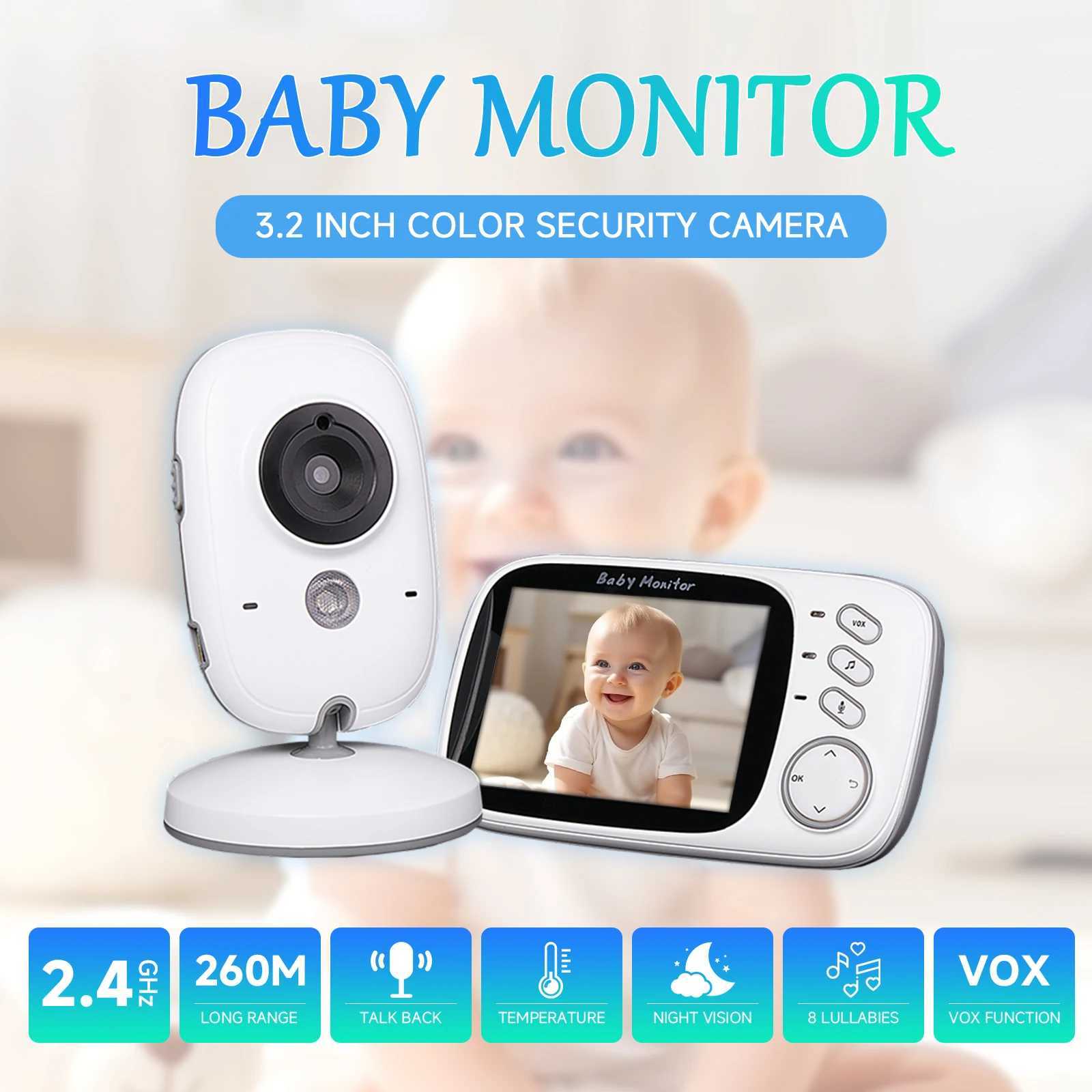 Baby Monitor New VB603 Wifi Surveillance Camera 32 LCD Display Video Intercom Digital Cameras SecurityProtection For Newborm J251121