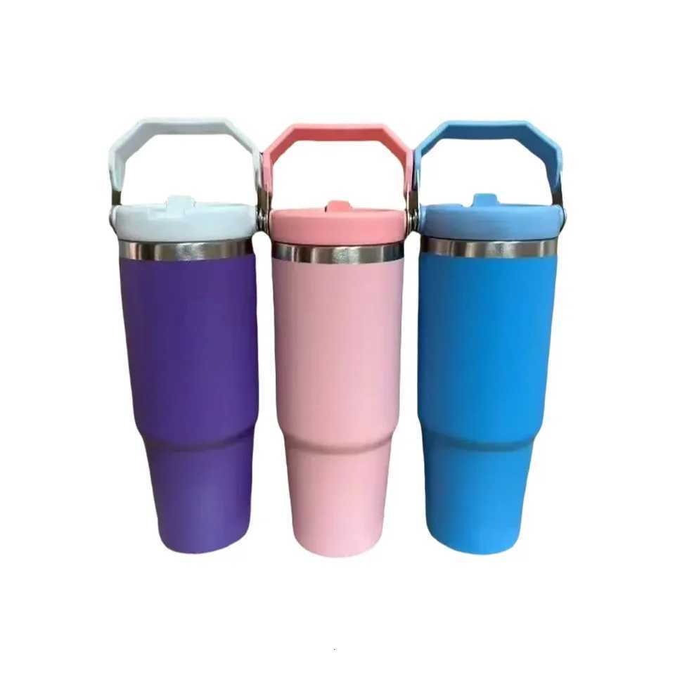 30 oz Heavy Duty Insated Cup for Men and Wen 304 Stainless Steel One Hand Open Lid Car Travel Cup Y251021