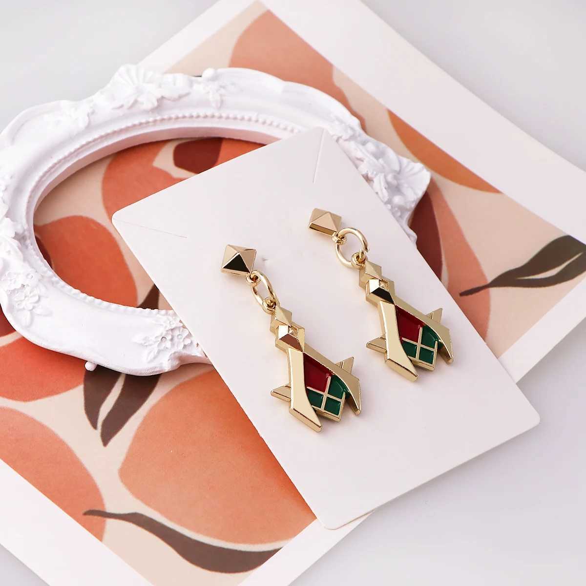 Genshin Impact Game Kaveh Earrings Dangle Ear Studs Fashion Women Girls Earrings Charm Eardrop Pendant Jewelry Accessories J251021