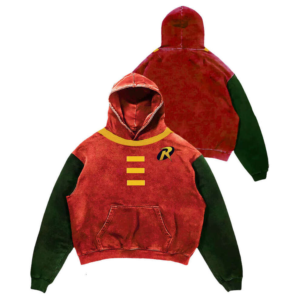 Comfrt Solid Color Washed Hoodie Sweatshirt and Sweatpants Set for Couples