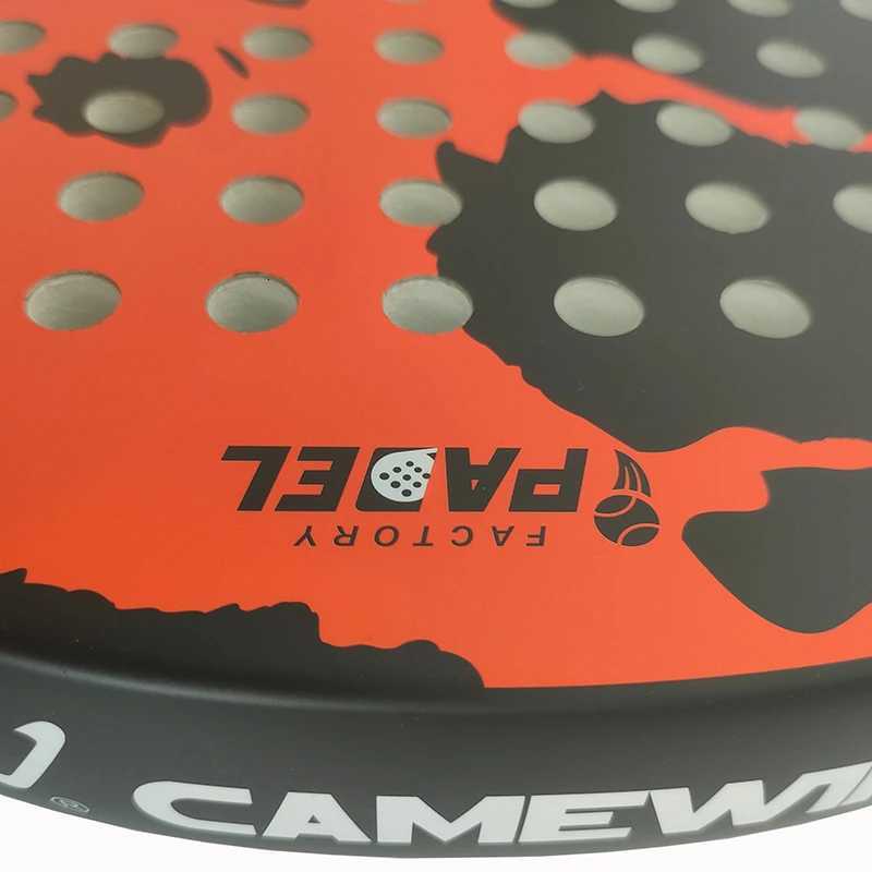 CAMEWIN Thickened Padel racket Paddle racket 00 Carbon fiber EVA elastic memory foam core Carbon fiber Beach tennis rackets W251021