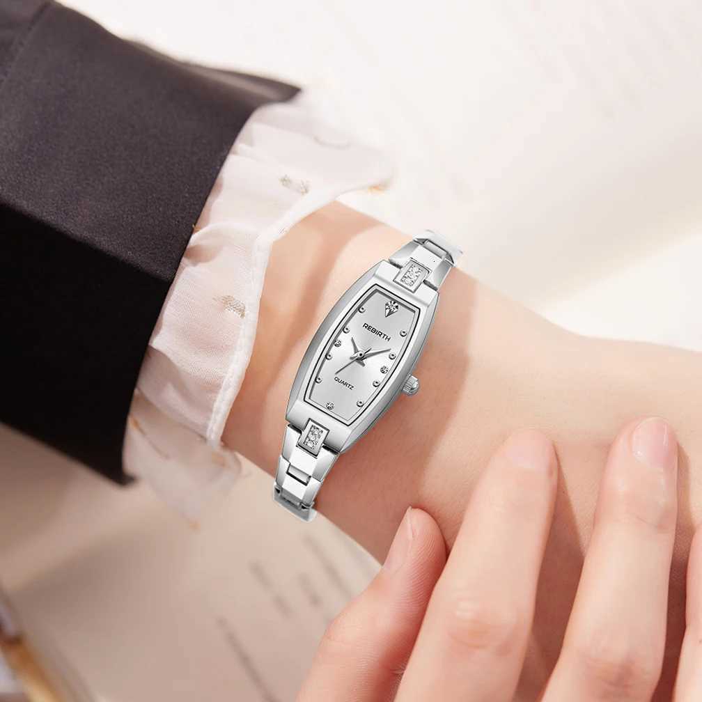 Womens Luxury Stainl Steel Str Elegant Diamond Quartz WomensXJ251021