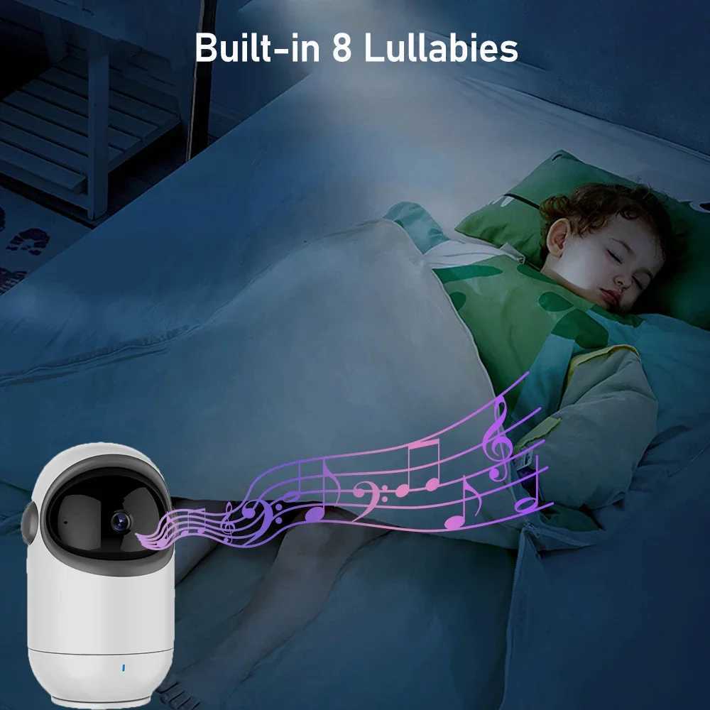VB801 Video Baby Monitor with Pan Tilt Camera Indoor 43 Inch 24G Wireless Two Way Audio Night Vision Security Cam Babysitter J251121