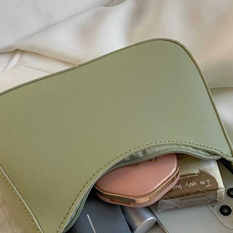 Fashion Solid Color Shoulder Bag For Women PU Leather Armpit Handbag Casual Daily Underarm Bag Gilrs Shopping Purse bolsaXJ251021