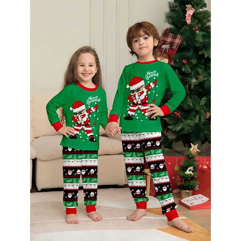 2026 New Christmas Matching Family Pajamas Outfits Xmas Adult Mother Father Kids Set Baby Romper Sleepwear Family Look Pyjamas L251021HM52