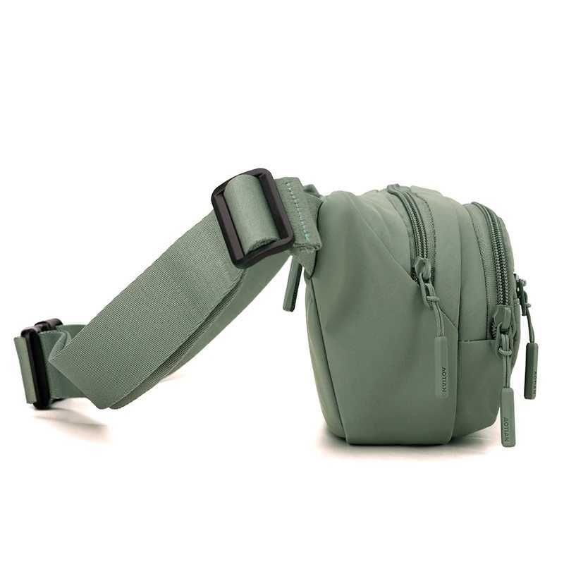 Womens Waist Bag Oxford Cloth Student Crossbody Bag Chest Bag 2025 Style Fashion Phone Bag Banana Bag Womens Chest Bag Z251021