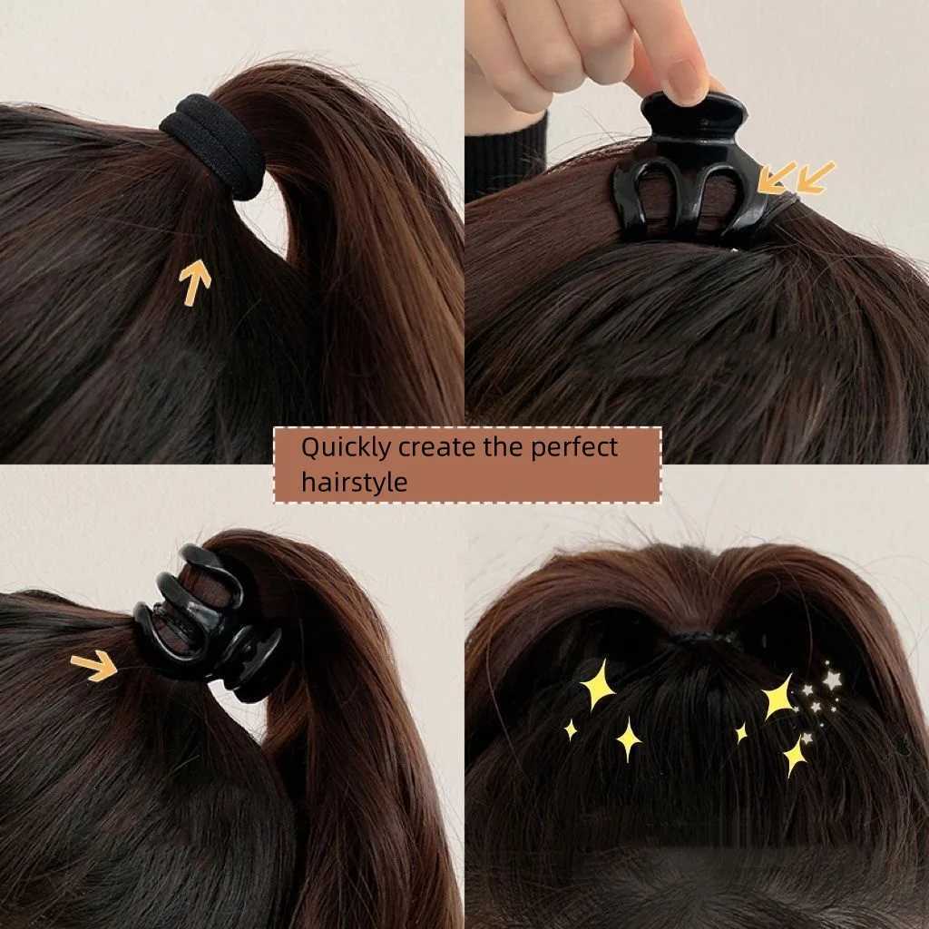 Plastic High Ponytail Clip Pumpkin Hair Claw Women Girls Clamps Girl Fixed Hairpin Claw Clip Hair Accessories Headwear 2355CMW254021
