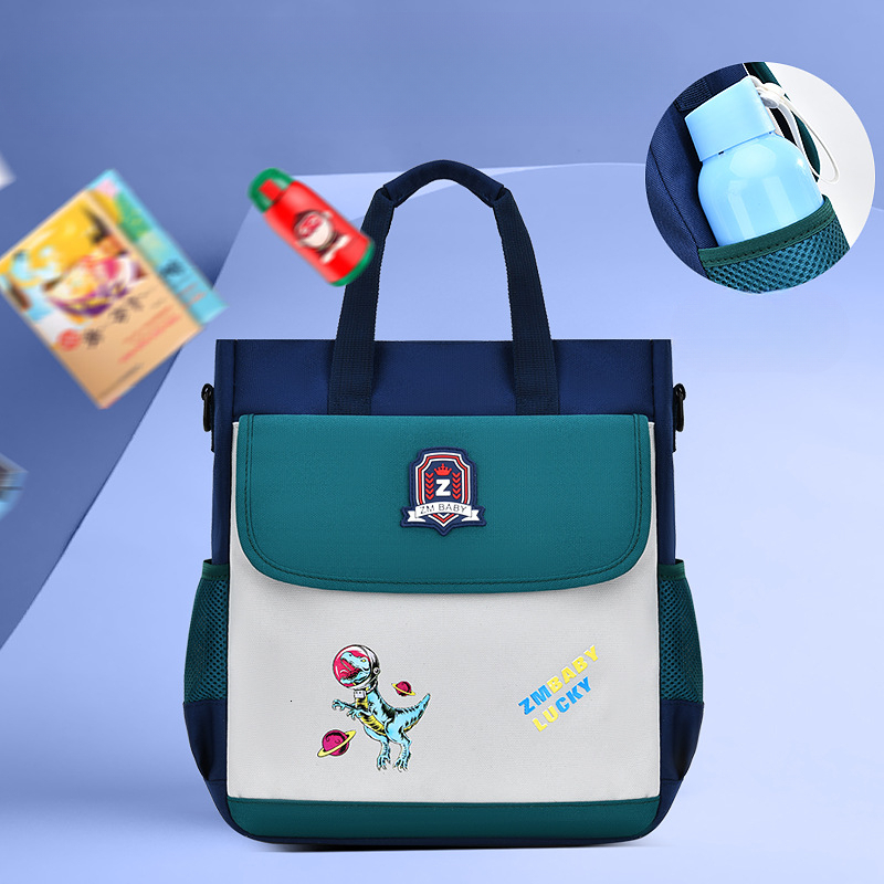 Popular fashion designer new-style elementary school tutoring class bag cartoon cute handbag training class shoulder bag