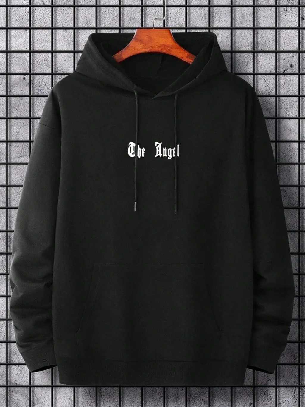 Fashionable Summer Mens Angel Wing Printed Comfortable Breathable Hoodie Outdoor Street Style Hoodie W251021