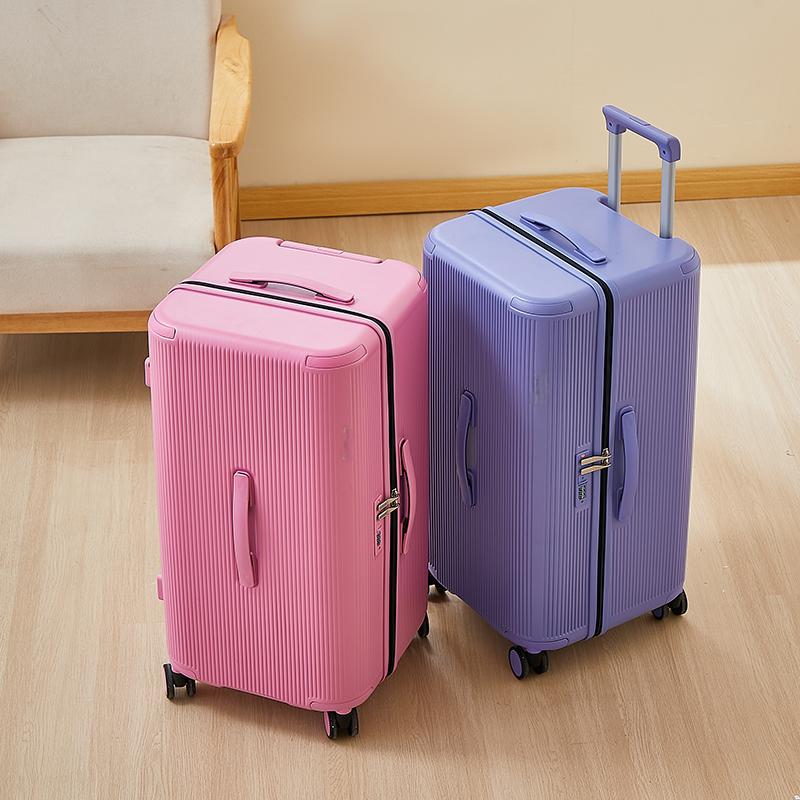 Women's Sports Luggage, Large Capacity PC Travel Suitcase with Silent Wheels, Minimalist Luxury Luggage-25019