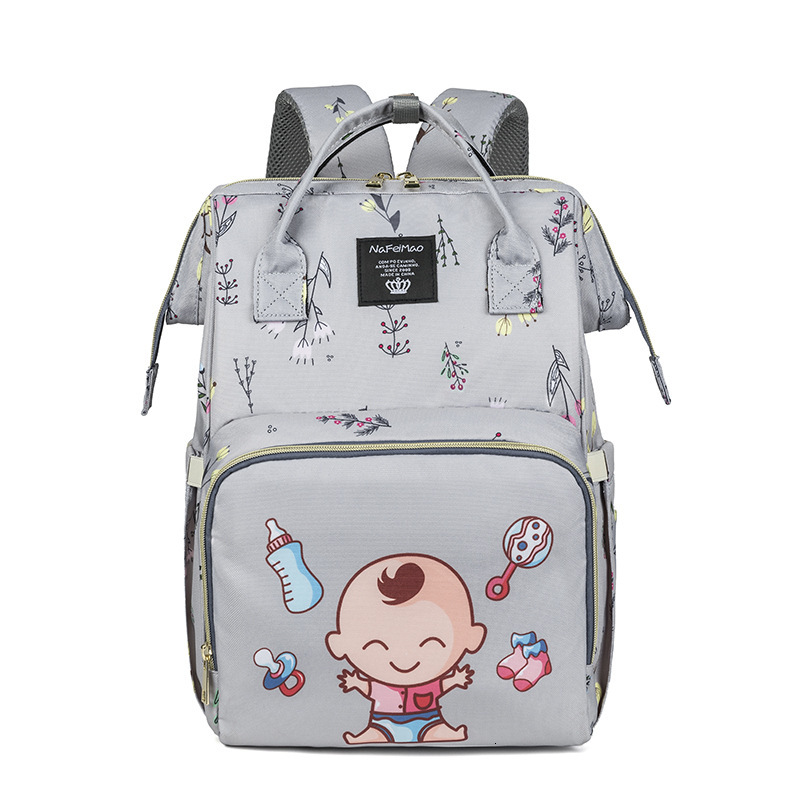 Fashion designer mommy bag multifunctional backpack mother and baby bag mommy bag handheld diaper bag lightweight mother and baby essential