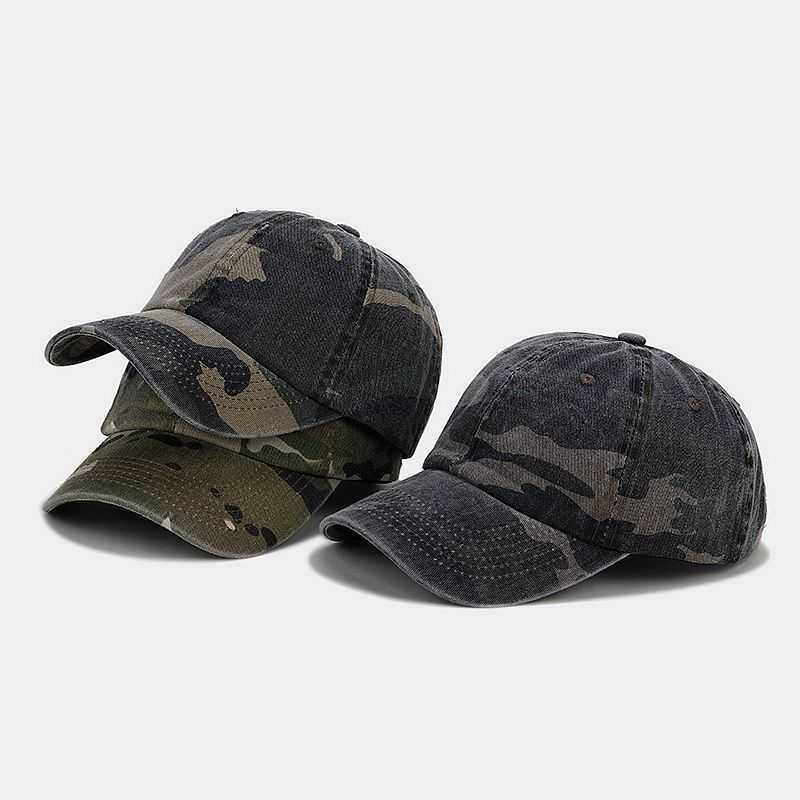 Outdoor Camouflage Hat Sports Golf Baseball Cap Mens Personalized Travel Sun Protection Sun Hat Womens Camping Duckbill Cap H251020