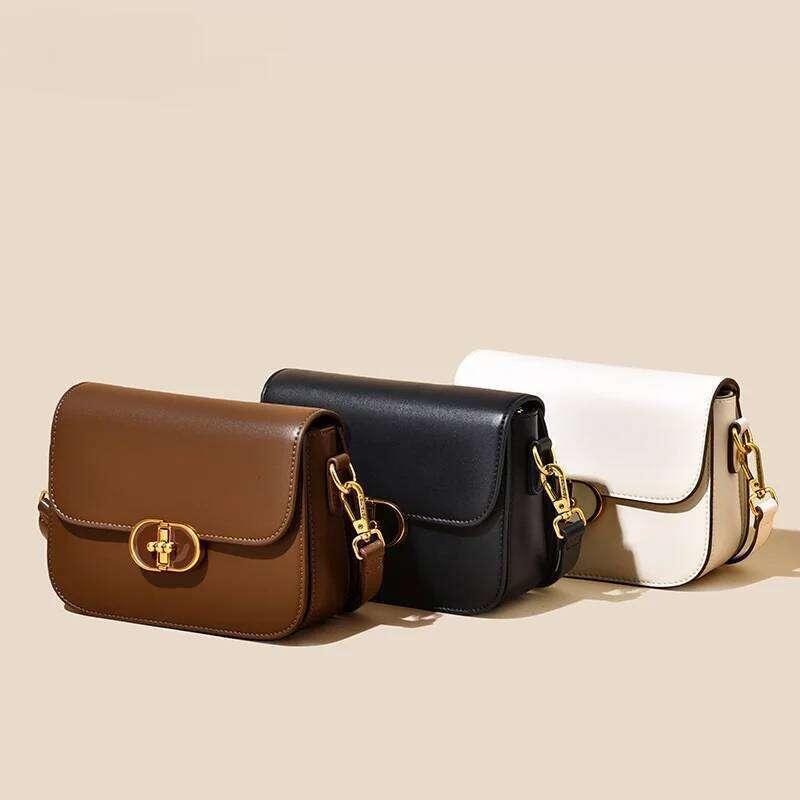 Designer Bags Soft PU Leather Shoulder For Women Trend New Convenient Commuting Design Female Small Square Underarm Bag Hot Selling