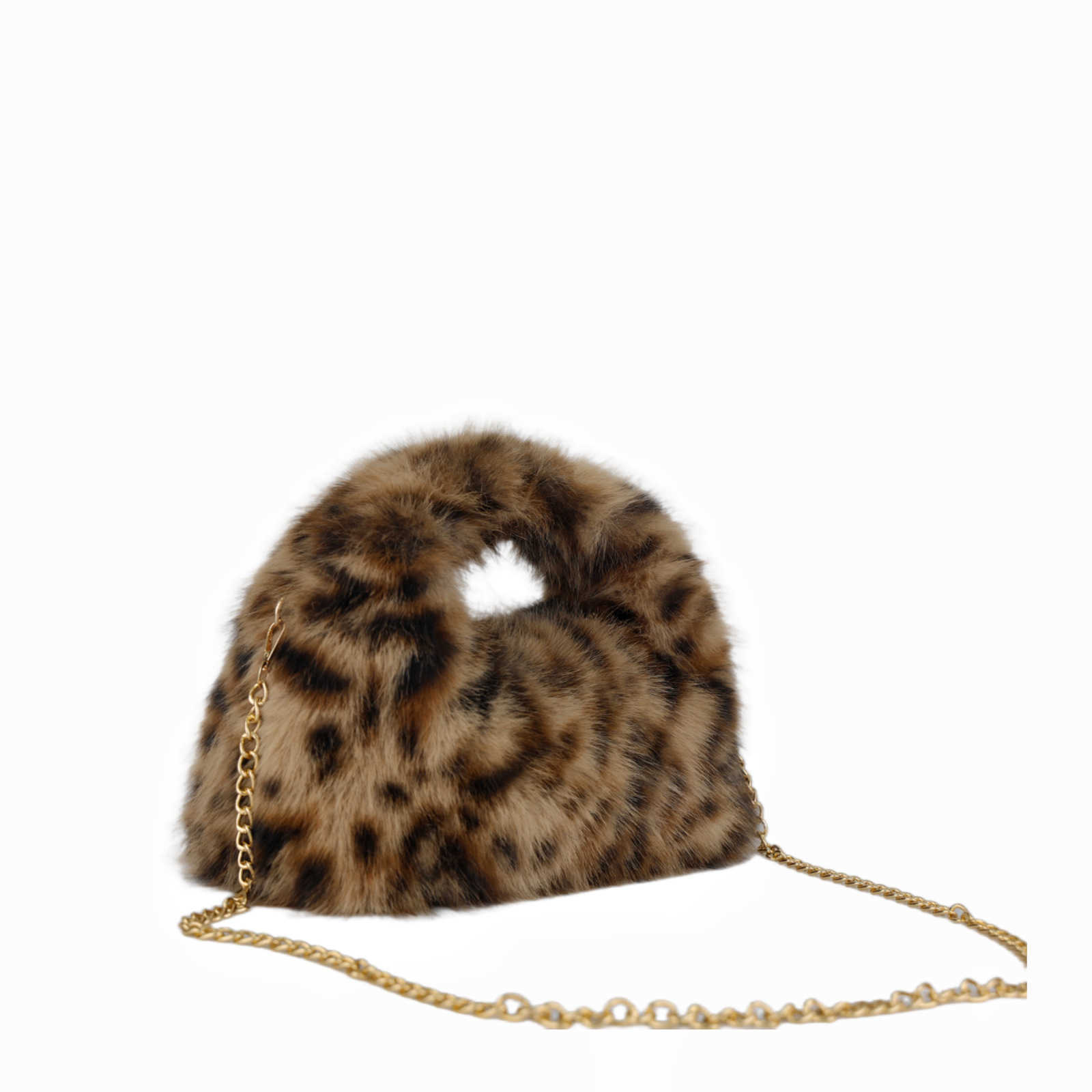 25 Autumn Winter New Korean Version Plush Handbag Imitation Fox Fur Hobobag Clutch Large Capacity Wandering Bag