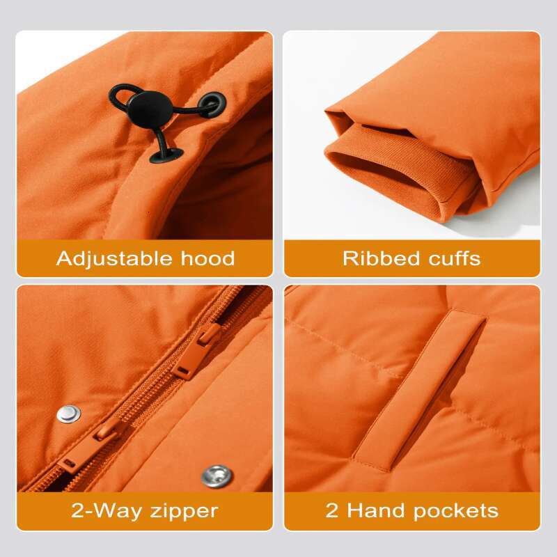 Winter Quilted Duck Feather Down Jackets Womens Padded Puffer Warm Hooded Long Coats Thermal Waterproof Thick Outerwear womens coat