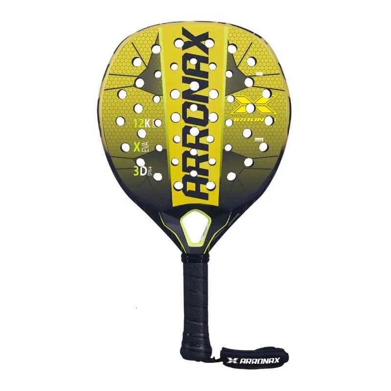 2024 Hot High Quality Professional Padel Tennis Racket Soft Face Carbon Fiber Lightweight Fashionable EVA Sports Racquet W251021