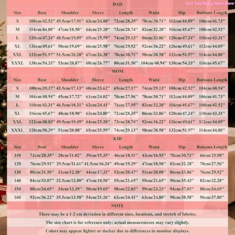 2025NEW Family Christmas Pajamas Matching Sets Silk Satin Casual Matching Set for Family 195F L251021Y5LU