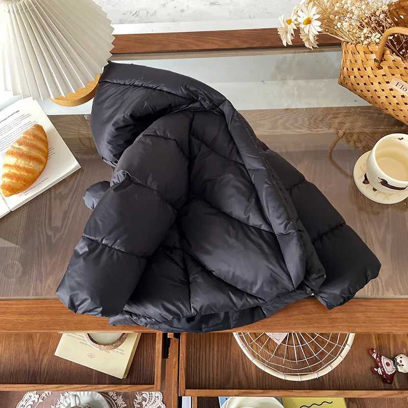 Children 16Y Girl Down Jacket Solid 90 White Duck Toddler Kids Girl Down Coat Windproof Thicken Warm Infant Girl OuterwearT251021