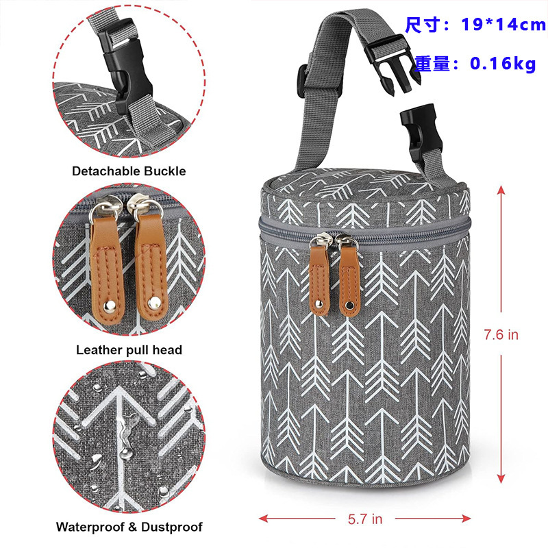 New designer fashionable outdoor waterproof large capacity pregnant travel portable baby stroller rack storage bag