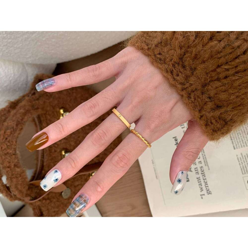 Mercury Style Brushed Ring New Fashion High-Value Design Design Light Luxury Unique Niche Designer Jewelry for Women