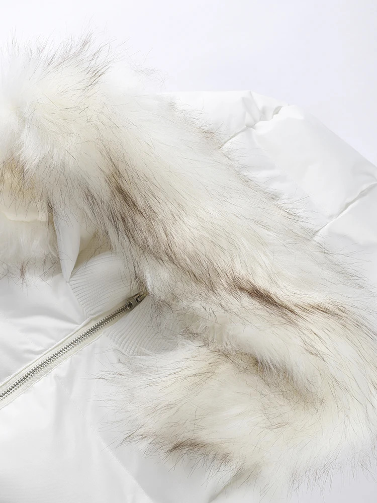 Fashion Hooded Womens Padding Coats Street Loose Zipper Long Sleeve Female Jacket 2025 Winter Soild Thicken Lady Outwears 251021