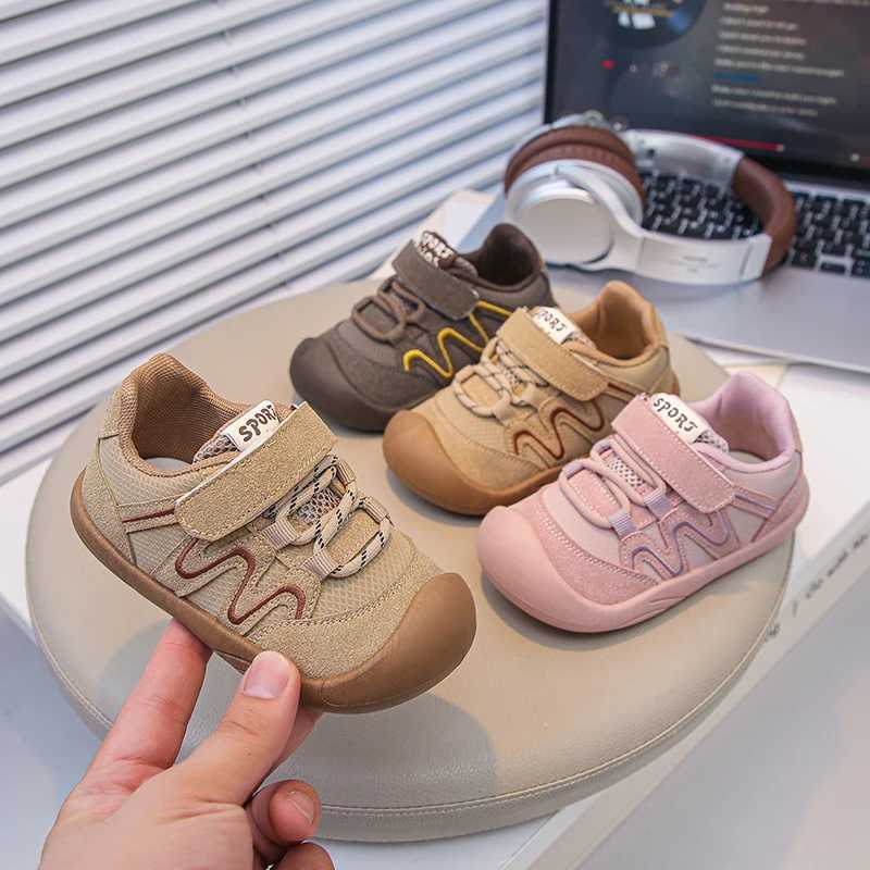 Baby Walking Shoes Girls Breathable Mesh Shoes Autumn 2025 New Boys Outdoor Functional Shoes Antislip Kids Shoes C251021