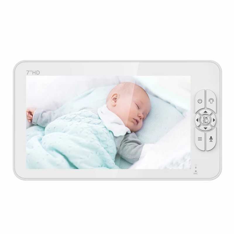 7Inch IPS Screen 360Degree Wireless PTZ Baby MonitorTemperature Display Nanny Cam Two Way Audio Intercom Babysitter Video Camera J251121
