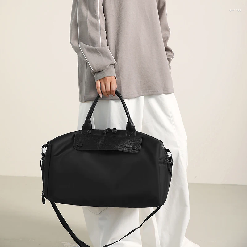 Duffel Bags Large Durable Water-Resistant Men's Travel Bag Multipurpose Messenger Convertible To Shoulder & Crossbody Carry / Handbag Y260225