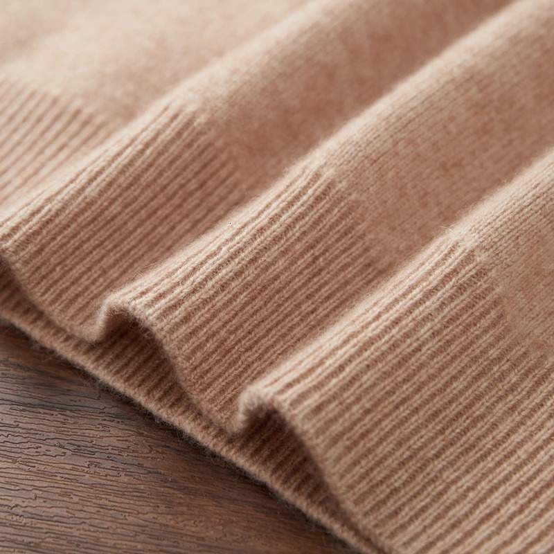 High Quality Autumn Winter Men 100 Cashmere Sweater Simple Classic Half High Neck Man Pullover Shirt Knit Thick Warm Tops 251020