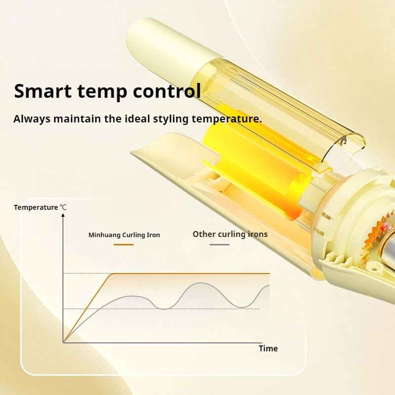 Automatic Hair Curler 32mm Automatic Curling Iron with Negative Ion Ceramic Coating Intelligent Curling for Women Hair Styler 251018