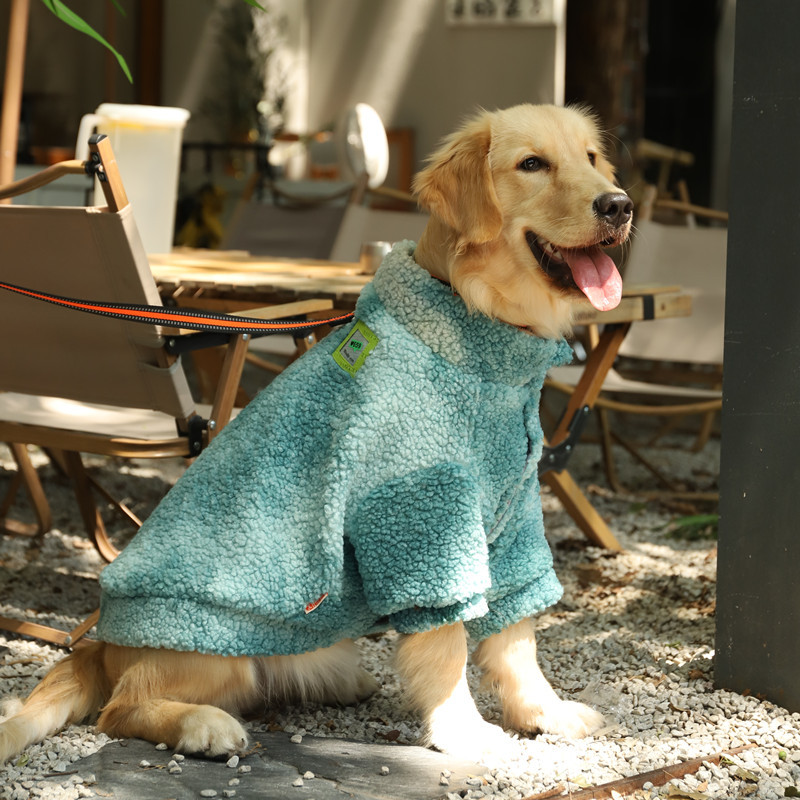 Cold-Weather Dog Jacket/Coat for Big Dogs in Fall & Winter, Warm Pet Apparel for Labrador, Samoyed, Golden Retriever & Border Collie