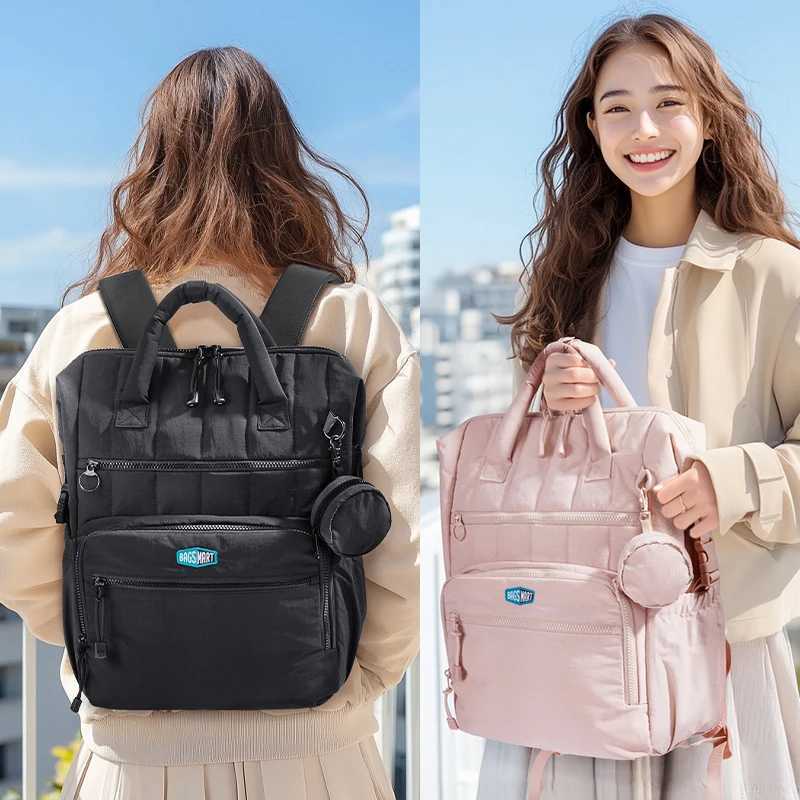 BAGSMART Backpacks for Women 156inch Laptop Backpack Waterproof Cute College Schoolbag Travel Backpack Female BagsW251020