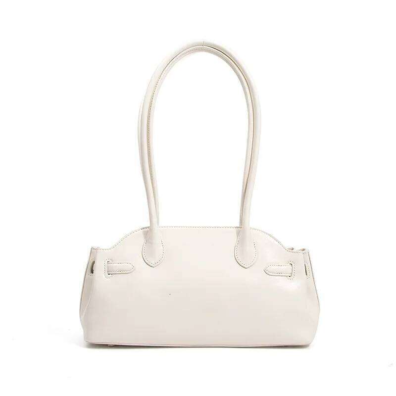 Genuine Leather Underarm Summer New Niche Design Soft Top Layer Cowhide Vintage Tote Bag Fashionable Ladies Handbag 251021